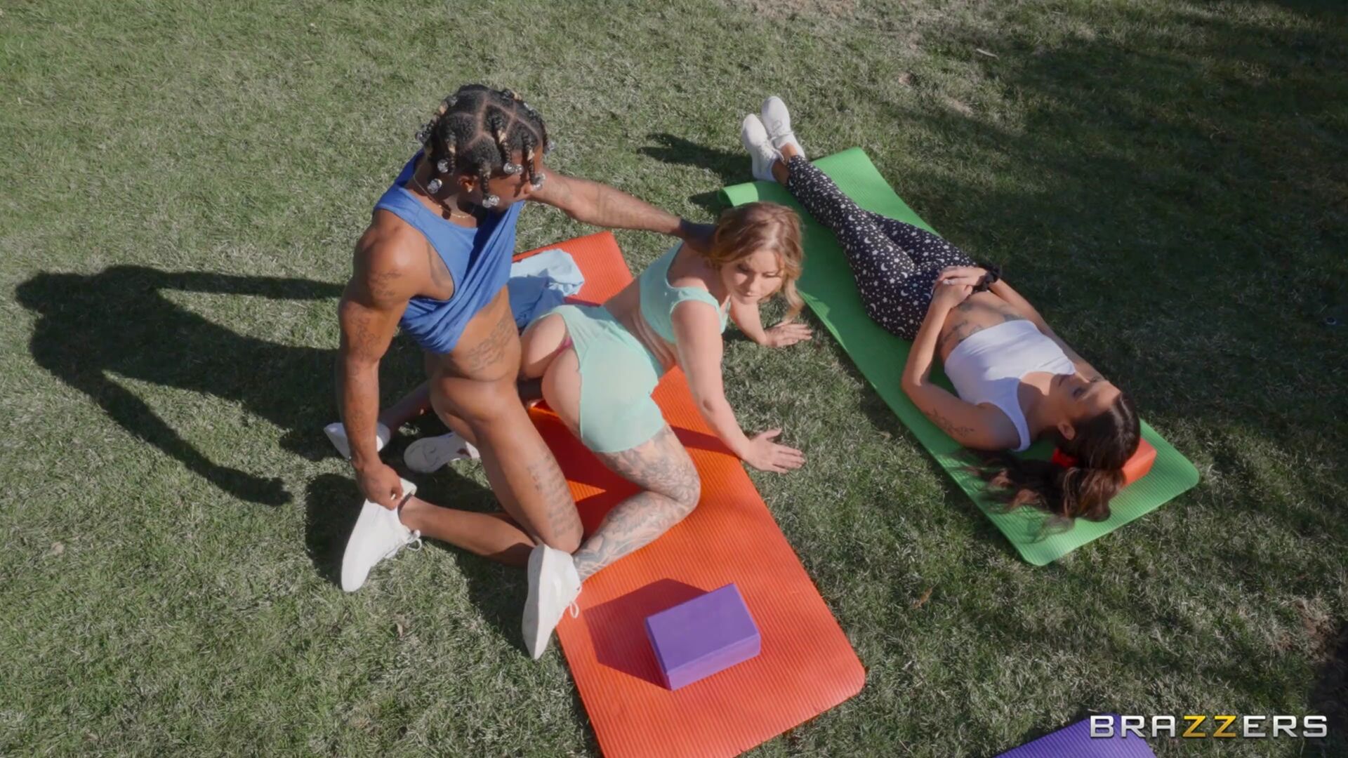 Yogi Masters the Downward Doggystyle