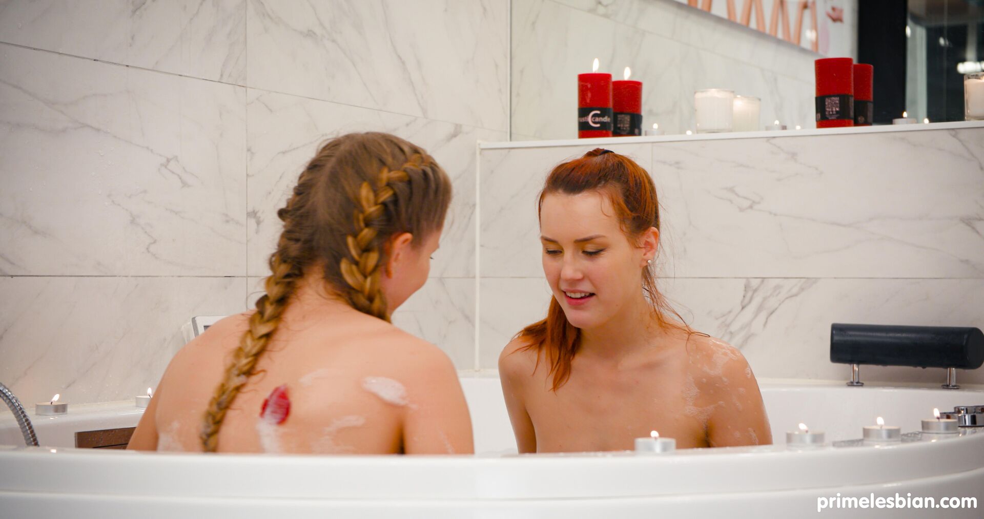 Bubble Bath with extra fingering