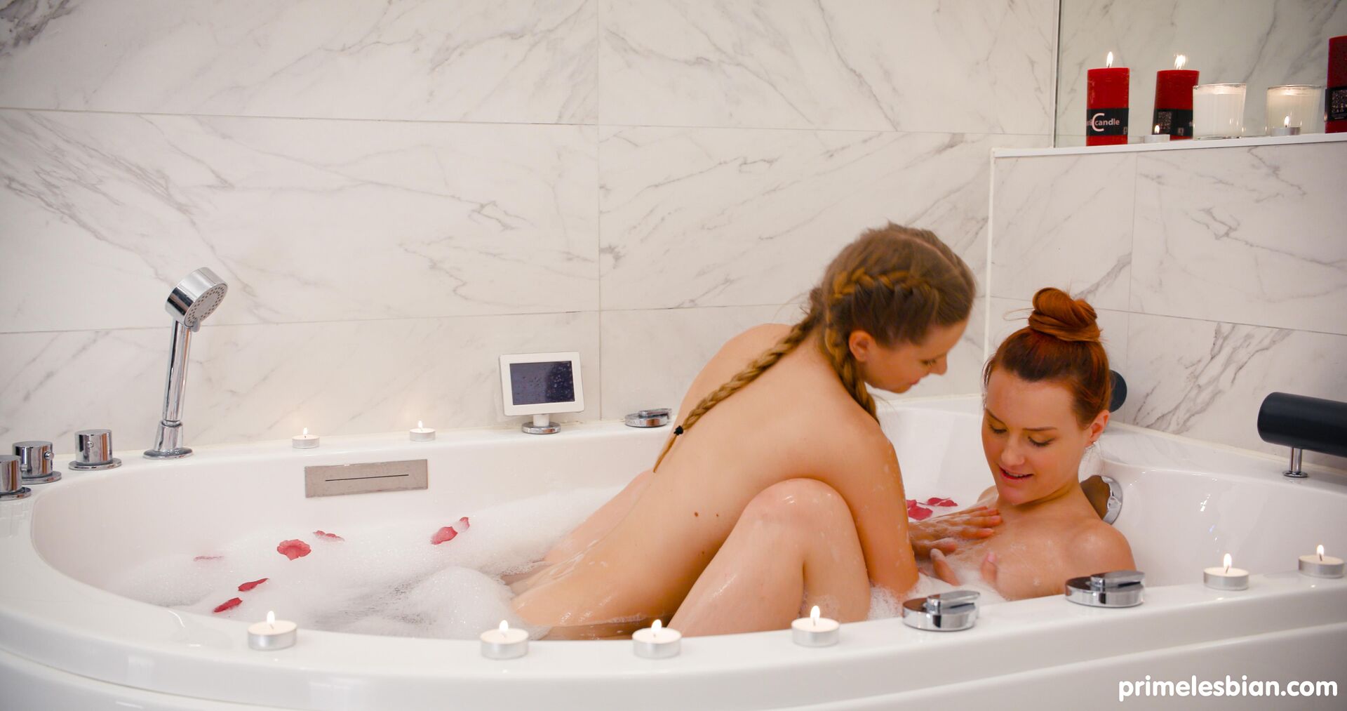 Bubble Bath with extra fingering