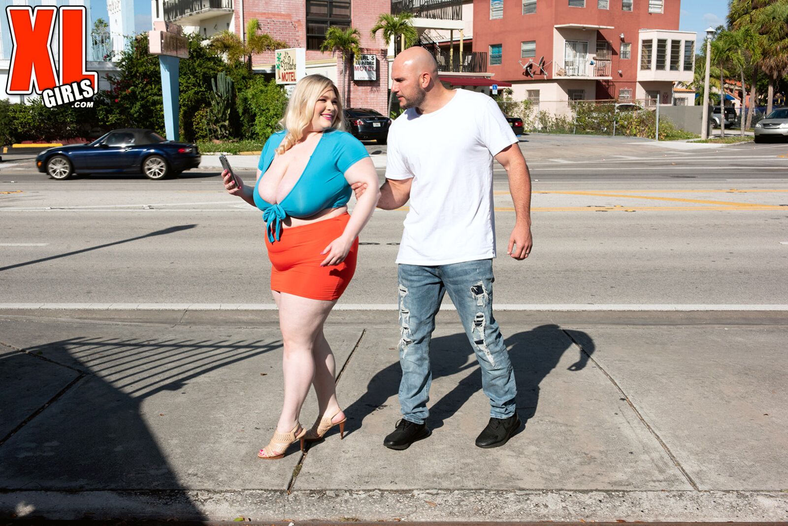 STELLA DANIELS: PICKED-UP & FUCKED