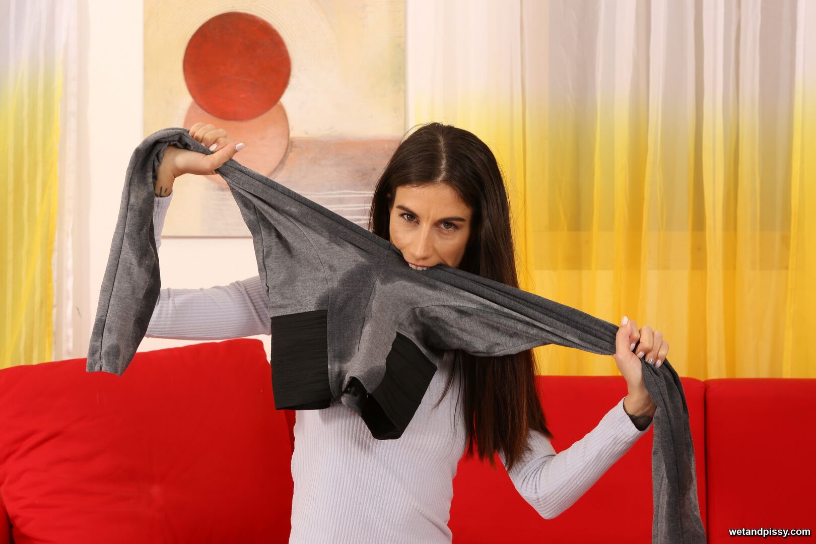 ALI BORDEAUX — PEE SOAKED CLOTHES