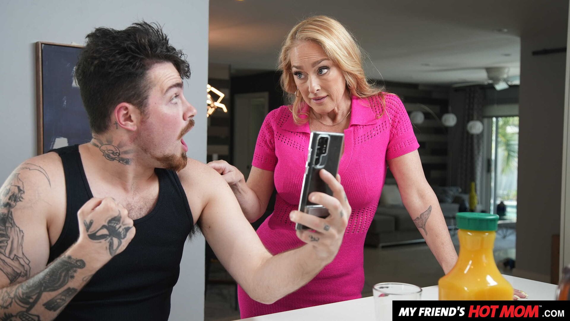 Sexy Redhead MILF Wendy Raine Takes Her Son's Friend's Cock For A Ride