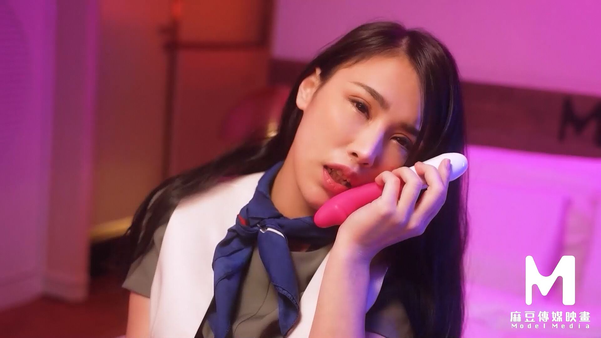 Orgy With The Horny Stewardess