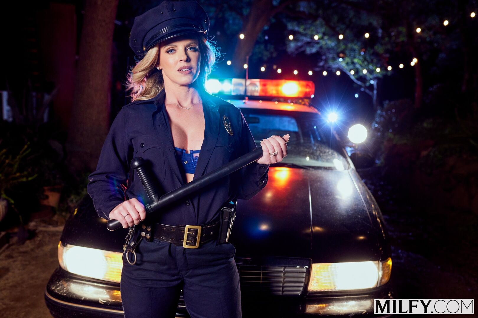 Officer Sweet Vickie Teaches Her Bad Boy Ex A Lesson