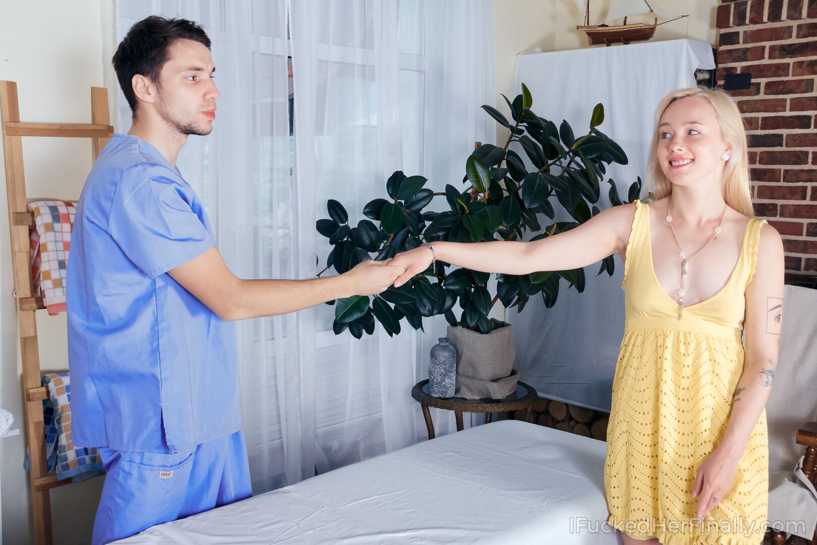 Spicy twist of a full-body massage