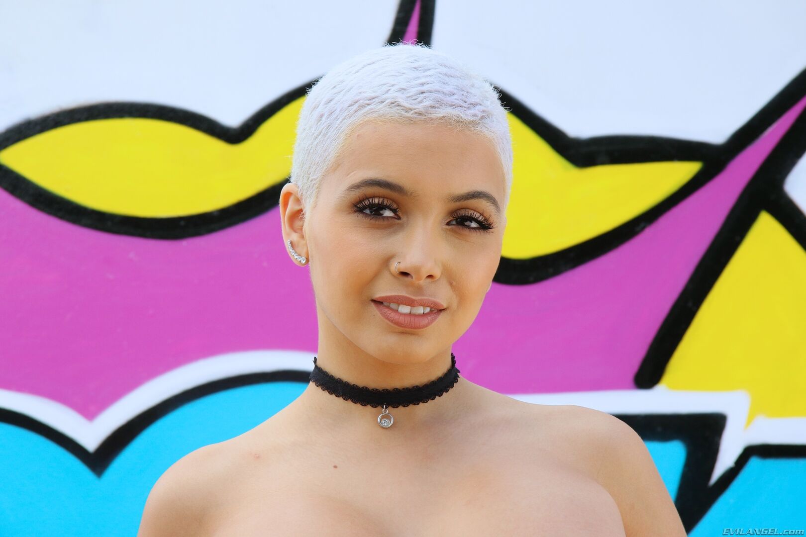 AALIYAH'S GREASED, GAPING BUTT STUFFED