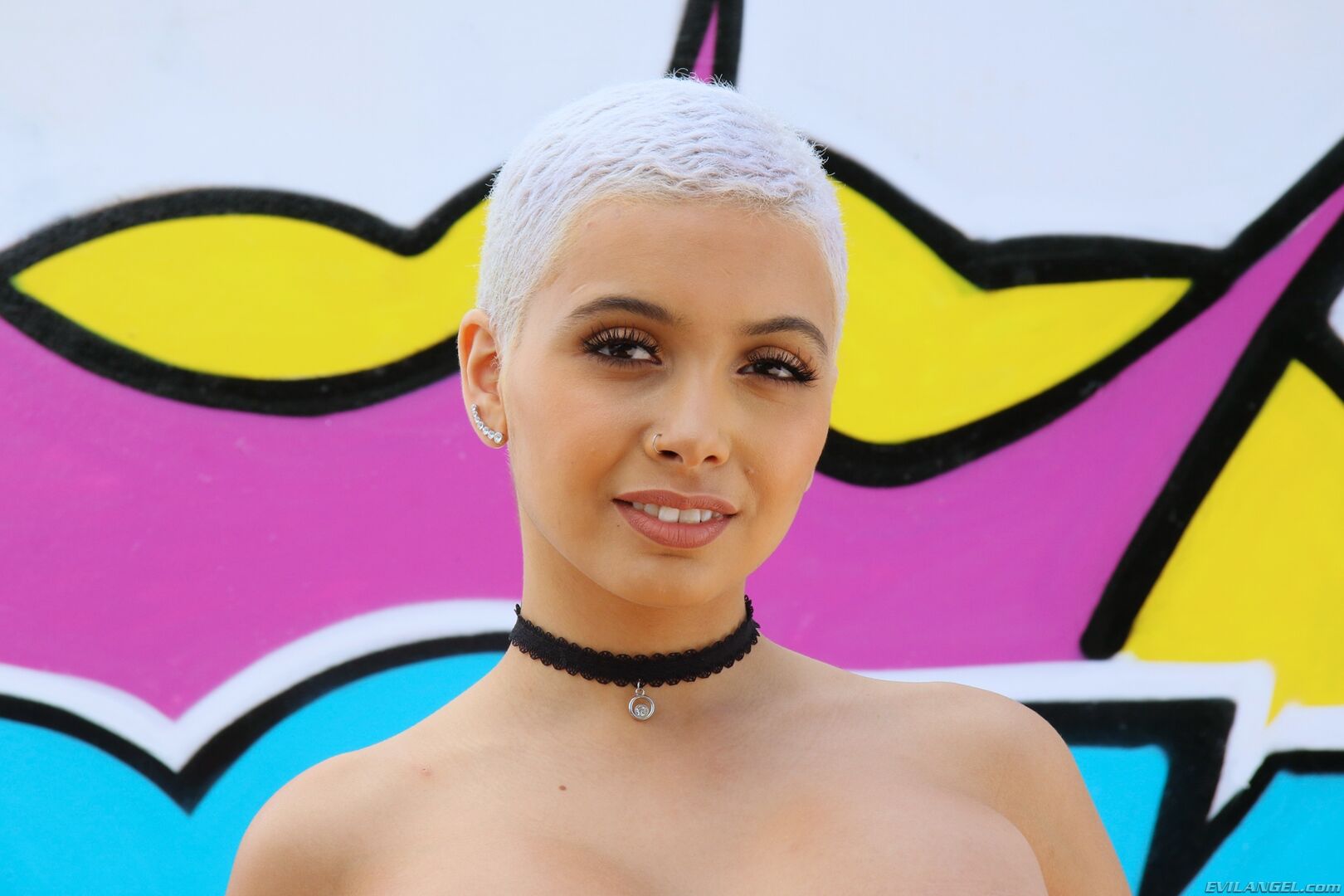 AALIYAH'S GREASED, GAPING BUTT STUFFED