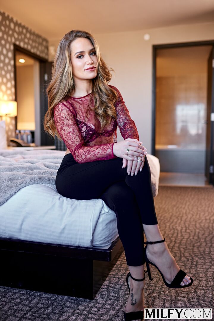 Stunning MILF Athena Uses Bellboy For Her Pleasure