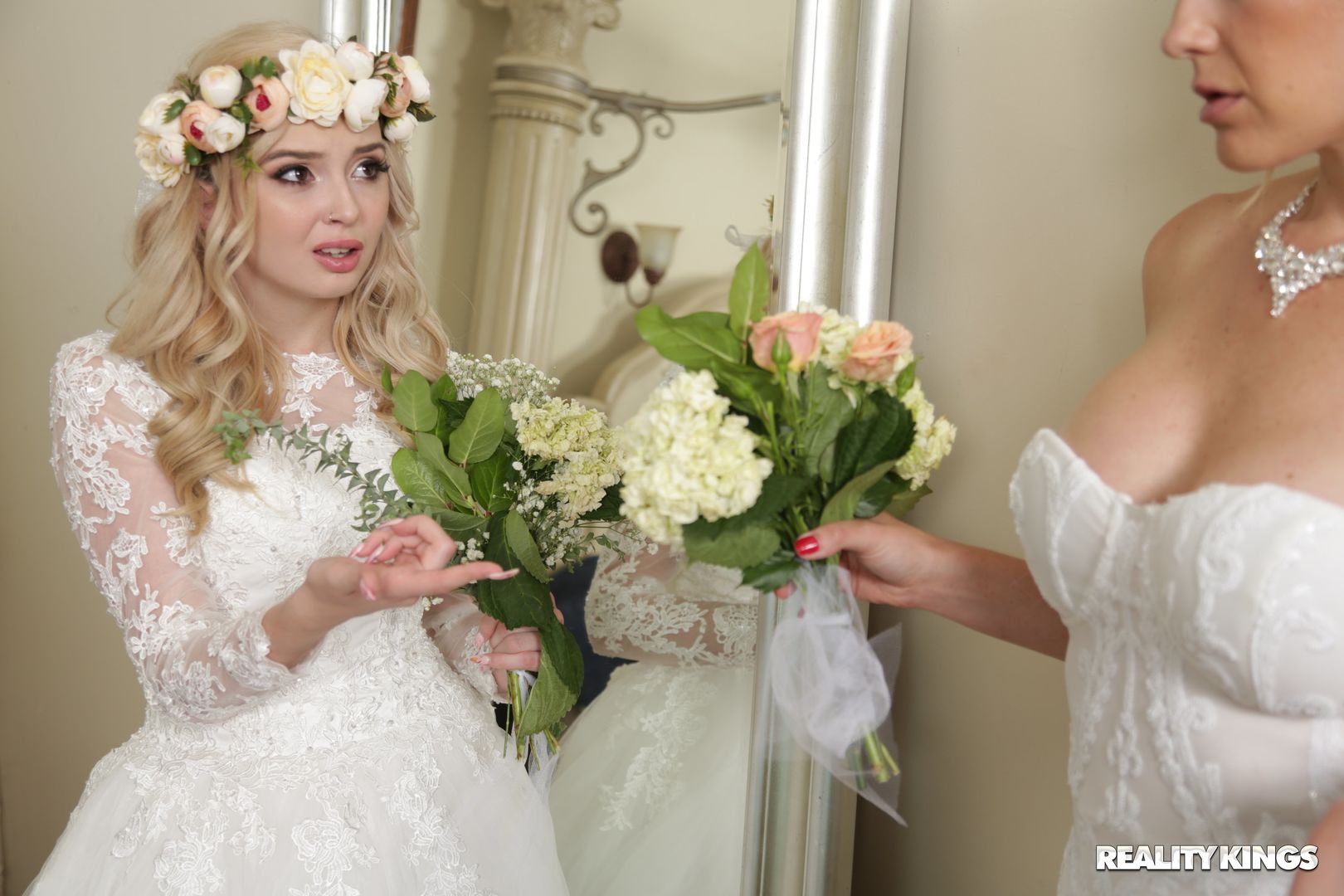 Two Brides, One Groom