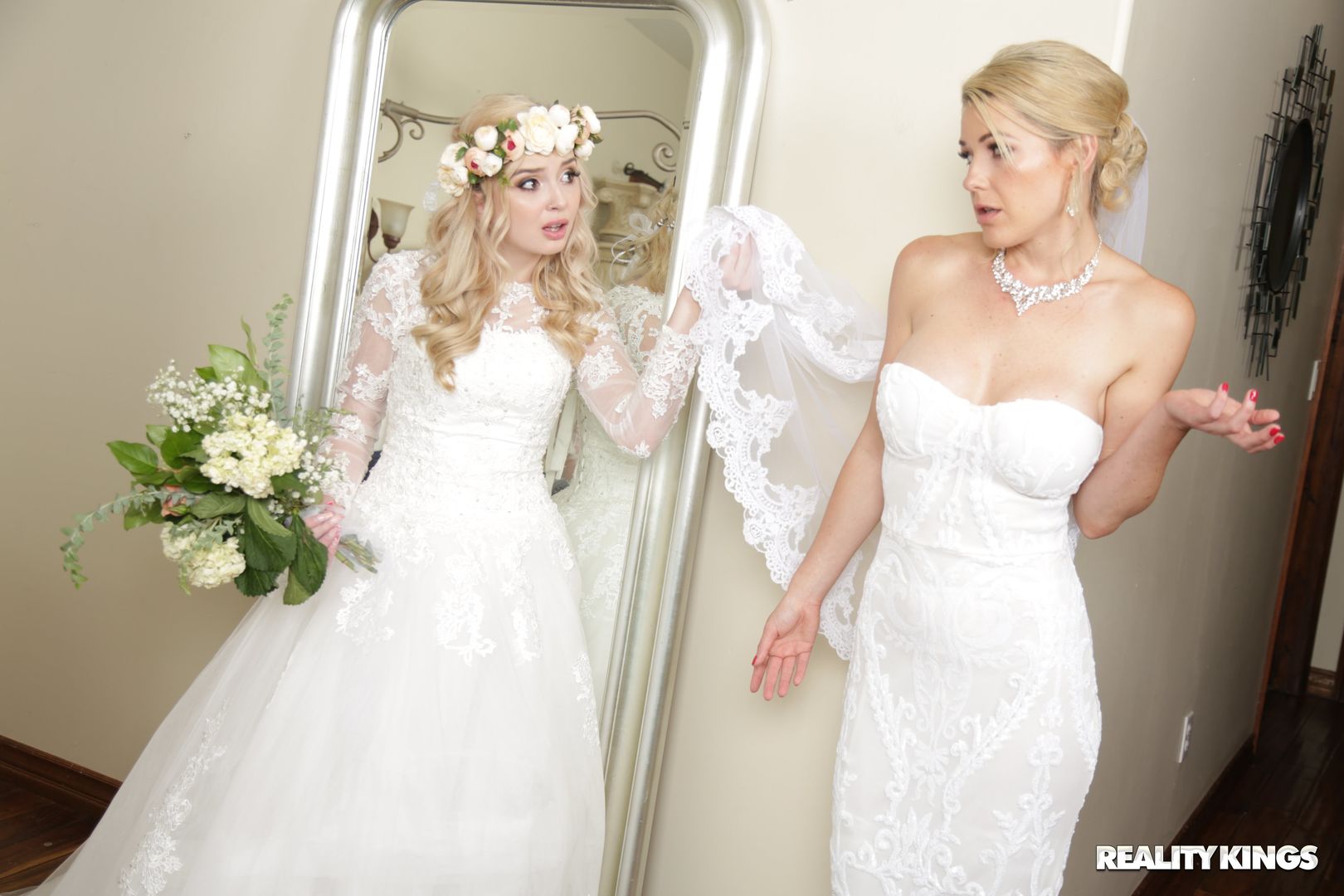 Two Brides, One Groom