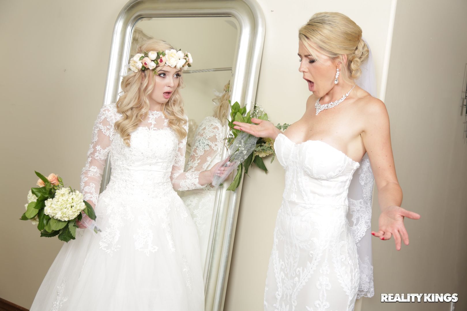 Two Brides, One Groom