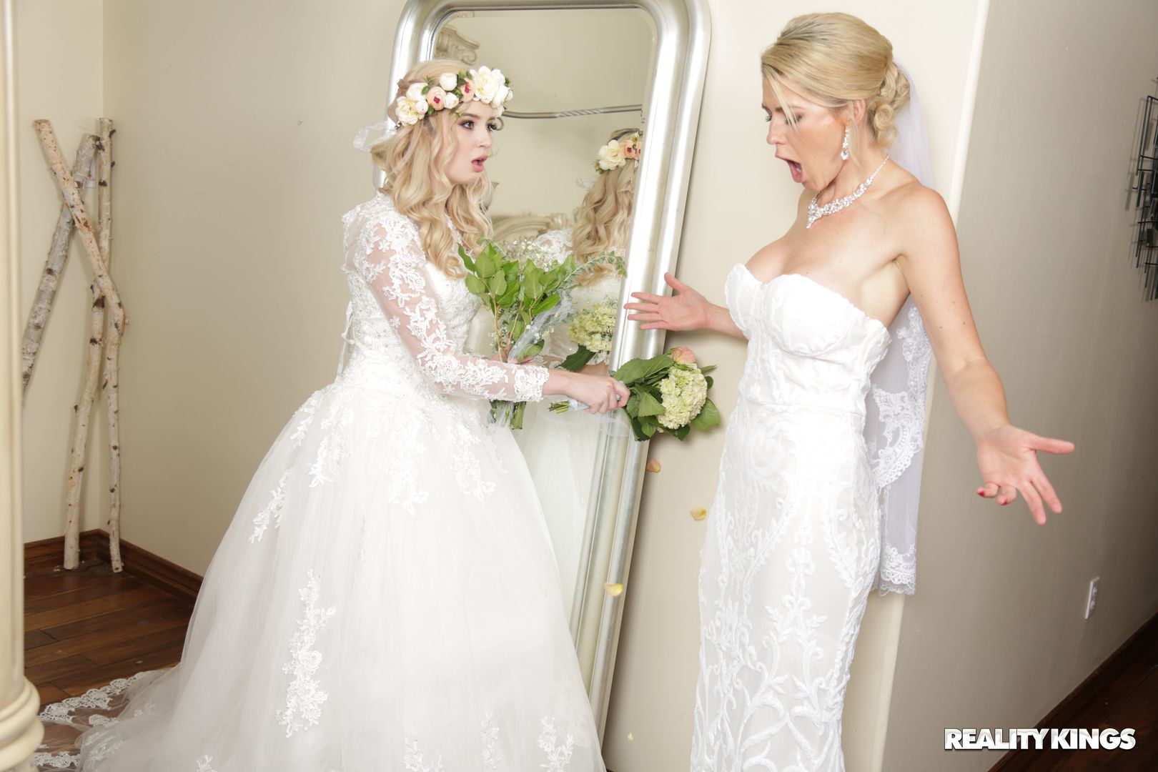 Two Brides, One Groom