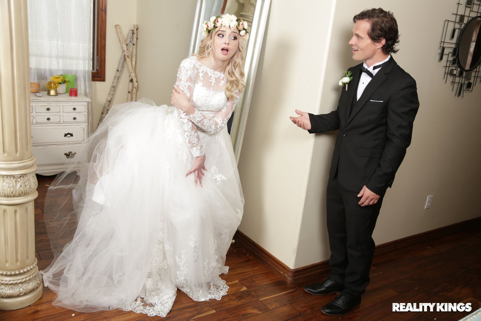 Two Brides, One Groom