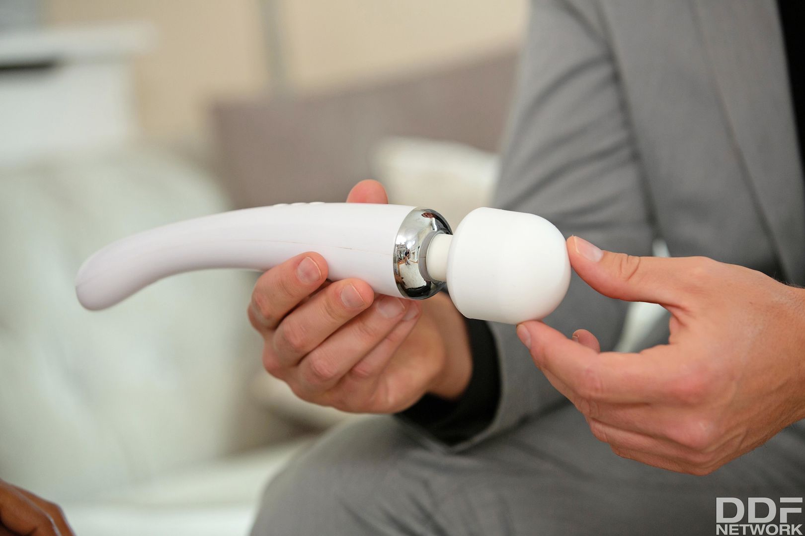 Sex Toy Salesman Fucks Client