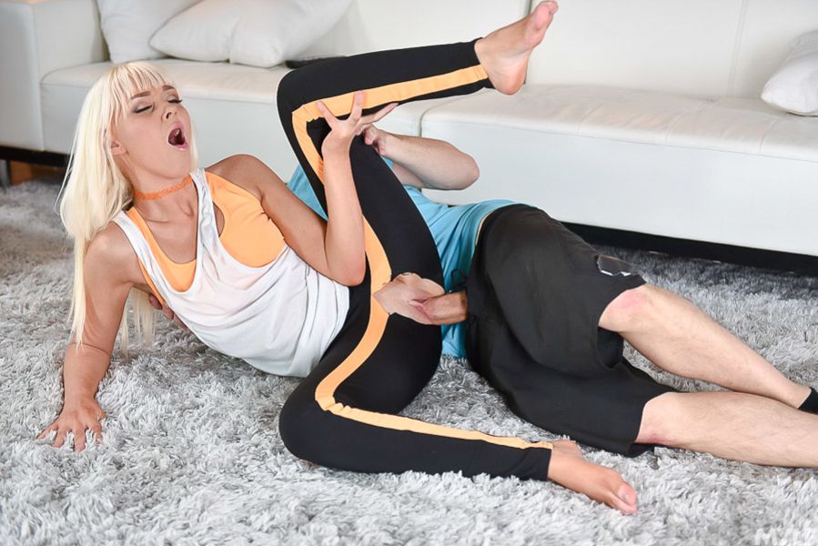 Training Her MILF Slit