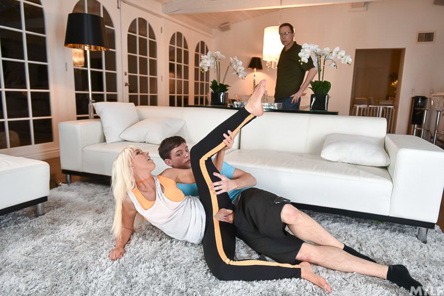 Training Her MILF Slit