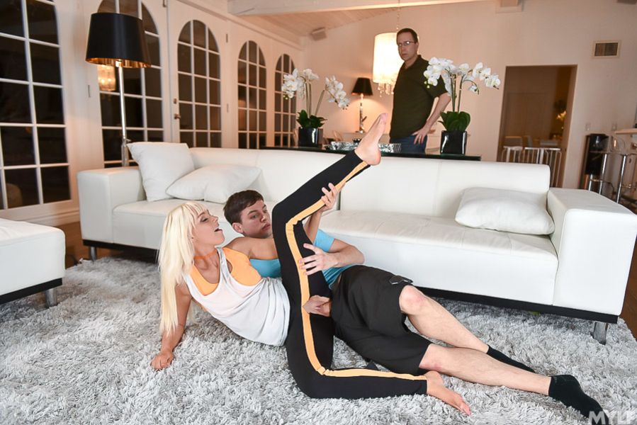 Training Her MILF Slit