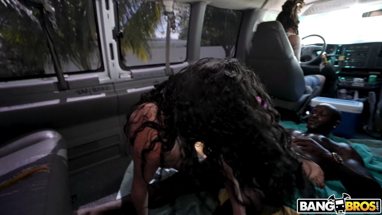 Wild Girl Fucks on The Bus