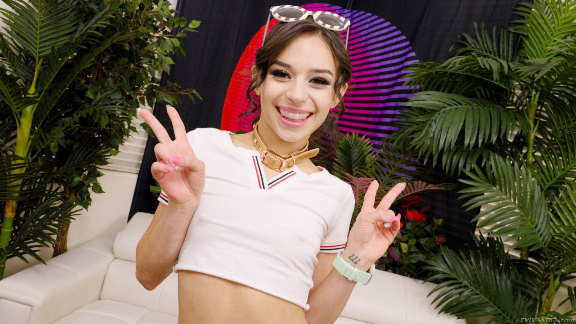 ARIA VALENCIA Smiling Submission