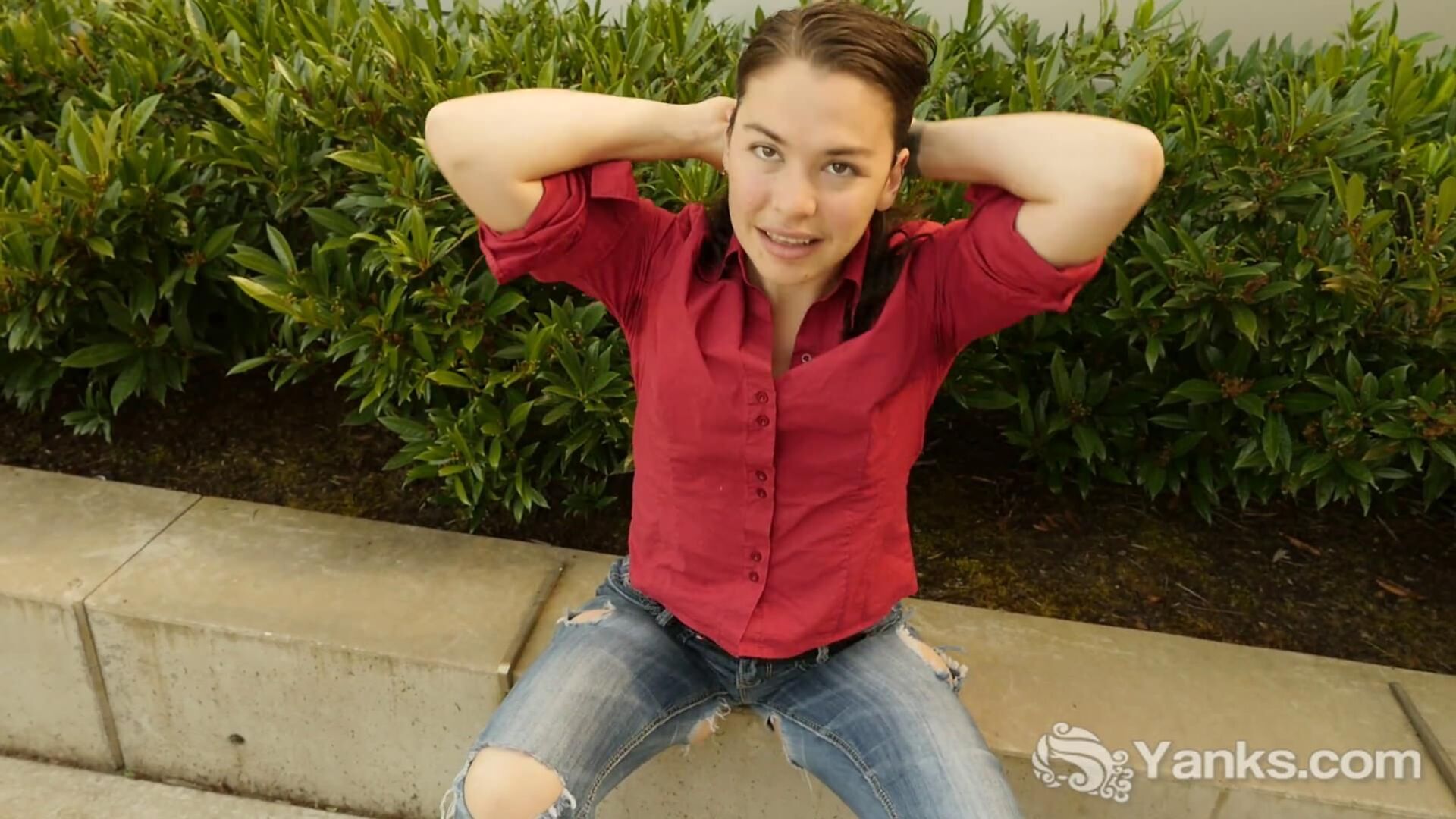 Lilith Wilder Orgasms In Public Restroom