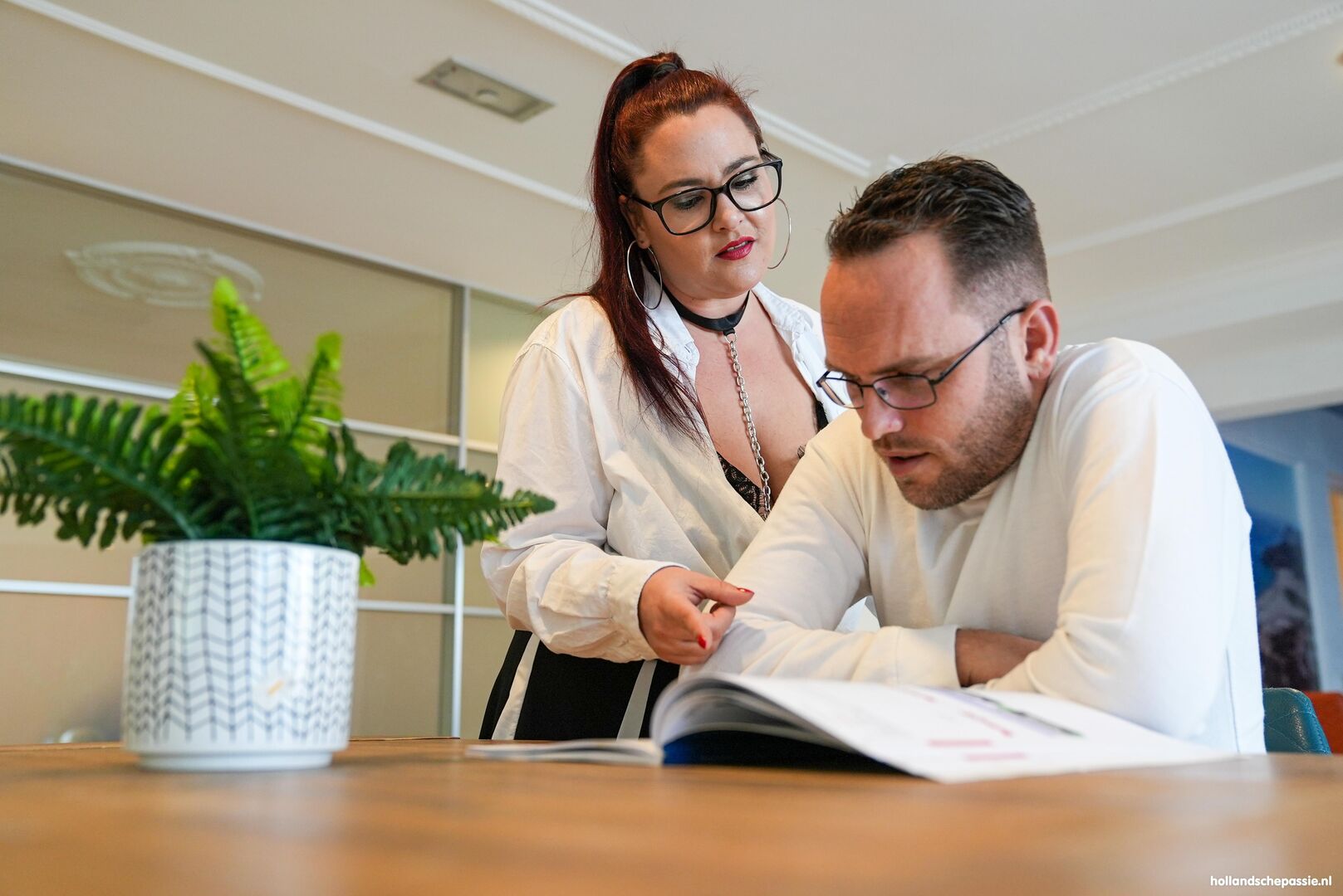 Sabine helpt graag een handje