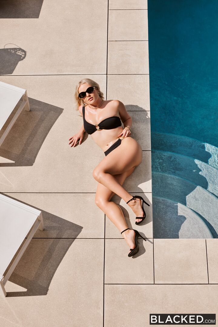 Curvy Blonde Vic Takes Huge BBC While Bf Watches