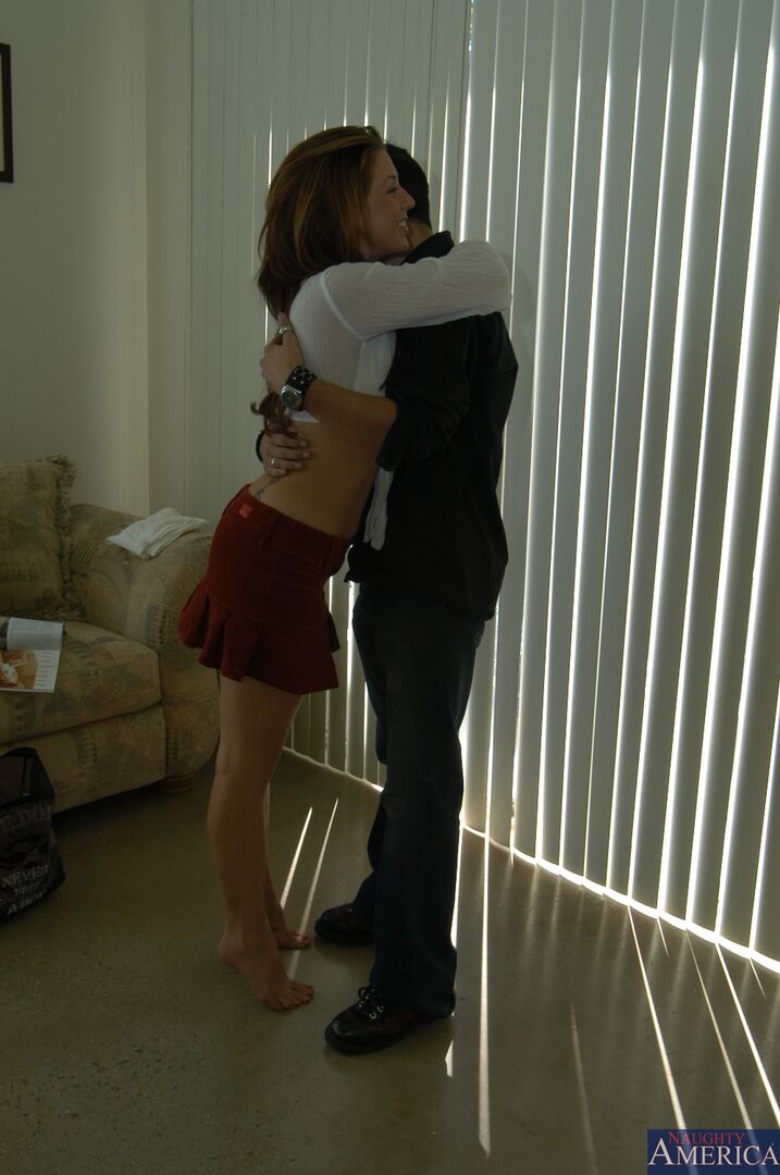 Isabella Soprano fucking in the living room with her petite