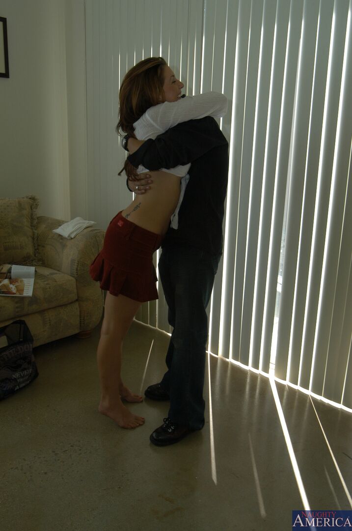 Isabella Soprano fucking in the living room with her petite