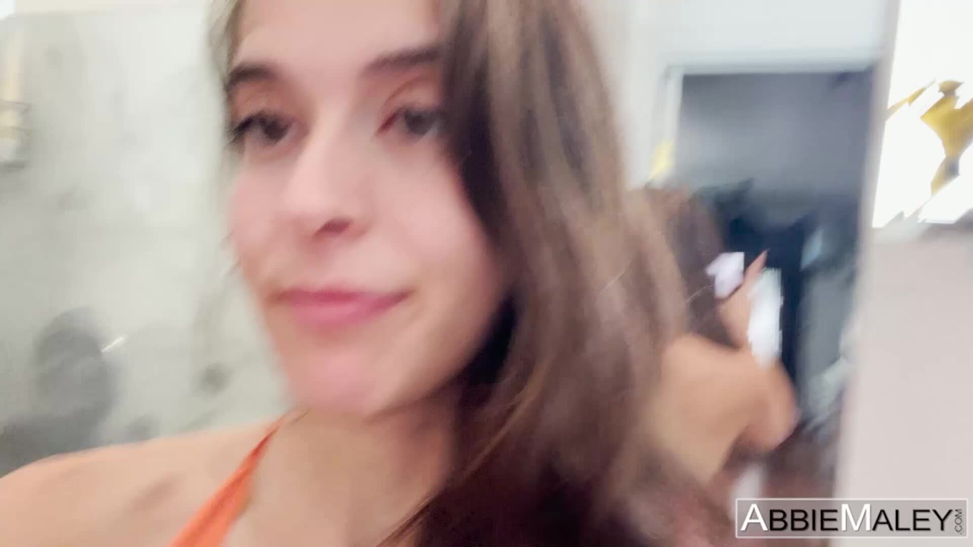 Abbie Maley Tricks Nathan Bronson Out Of The Shower