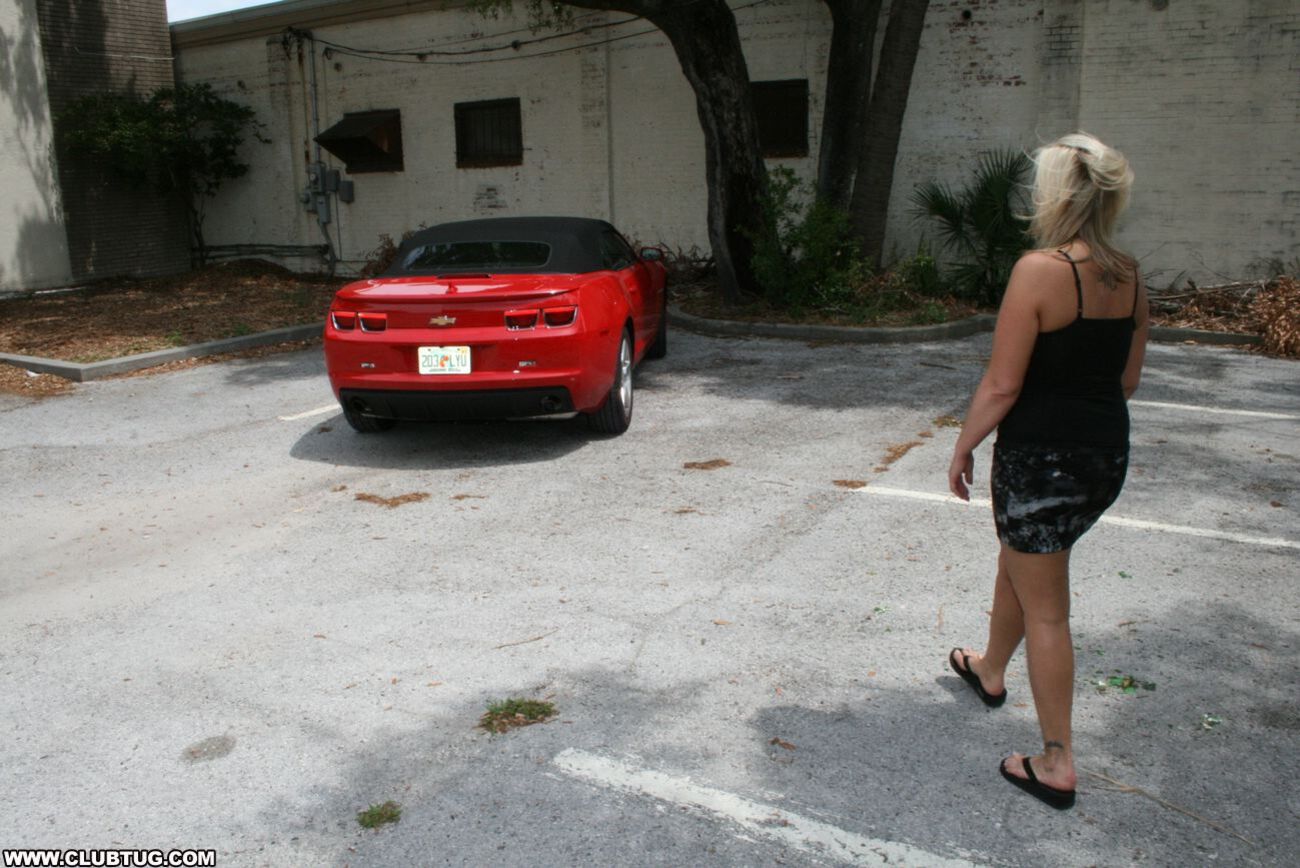 Mom Carey Learns Stick Shift