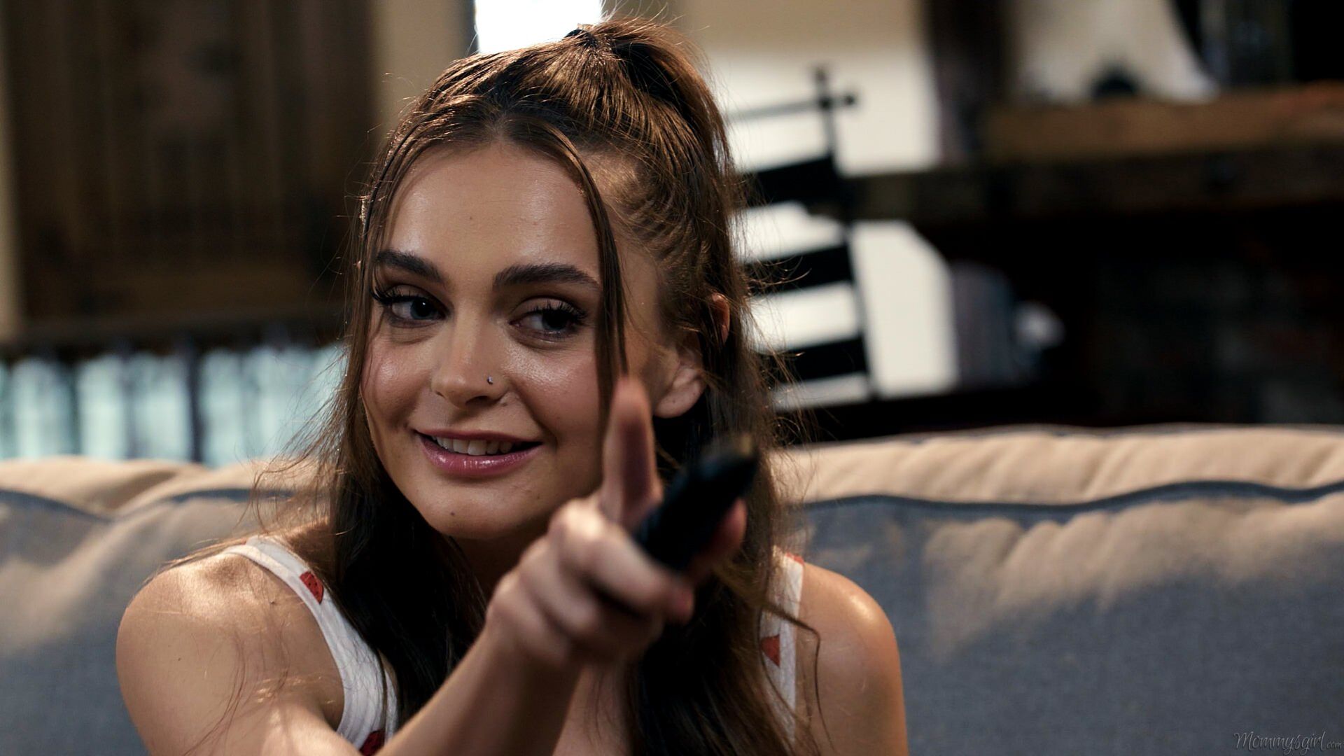 My Pesky Girl Has The Wrong Remote!