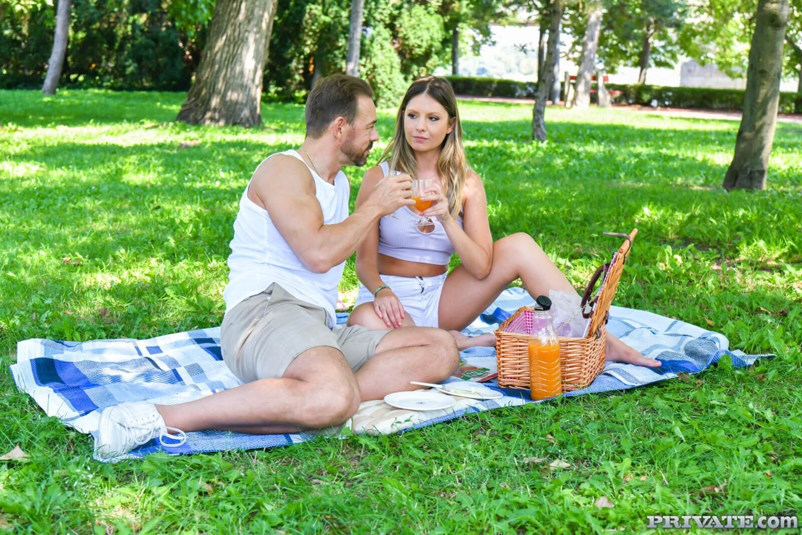 Rebecca Volpetti Skips a Picnic for a DP Threesome