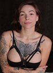 Emo Chick Swallows A Black Cock