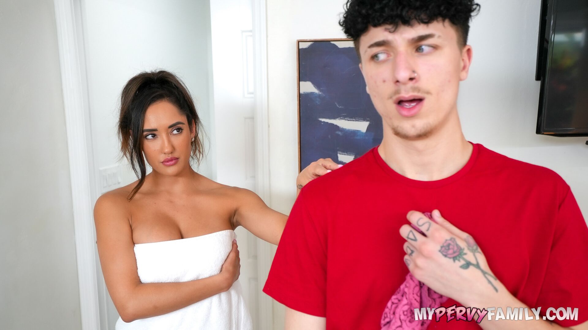 Caught In My Stepaunt's Perverted Twist