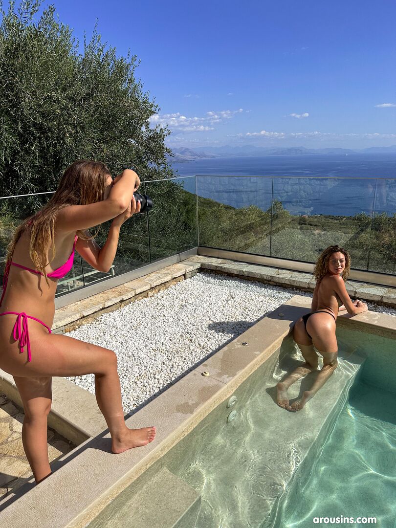 Behind the scenes on vacation