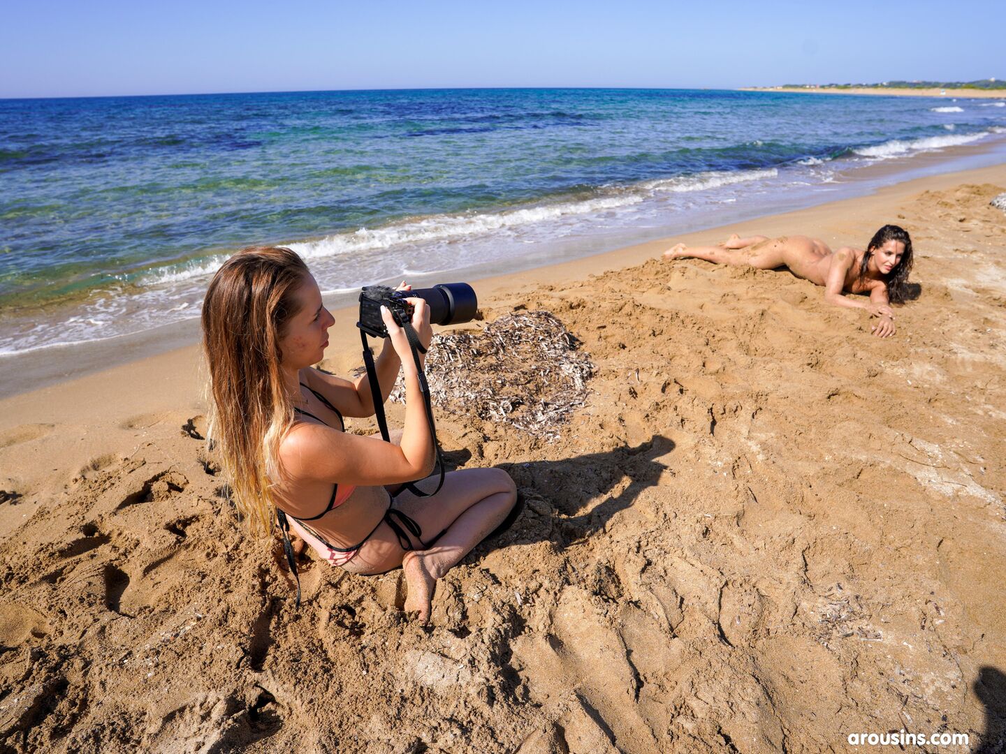 Behind the scenes on vacation