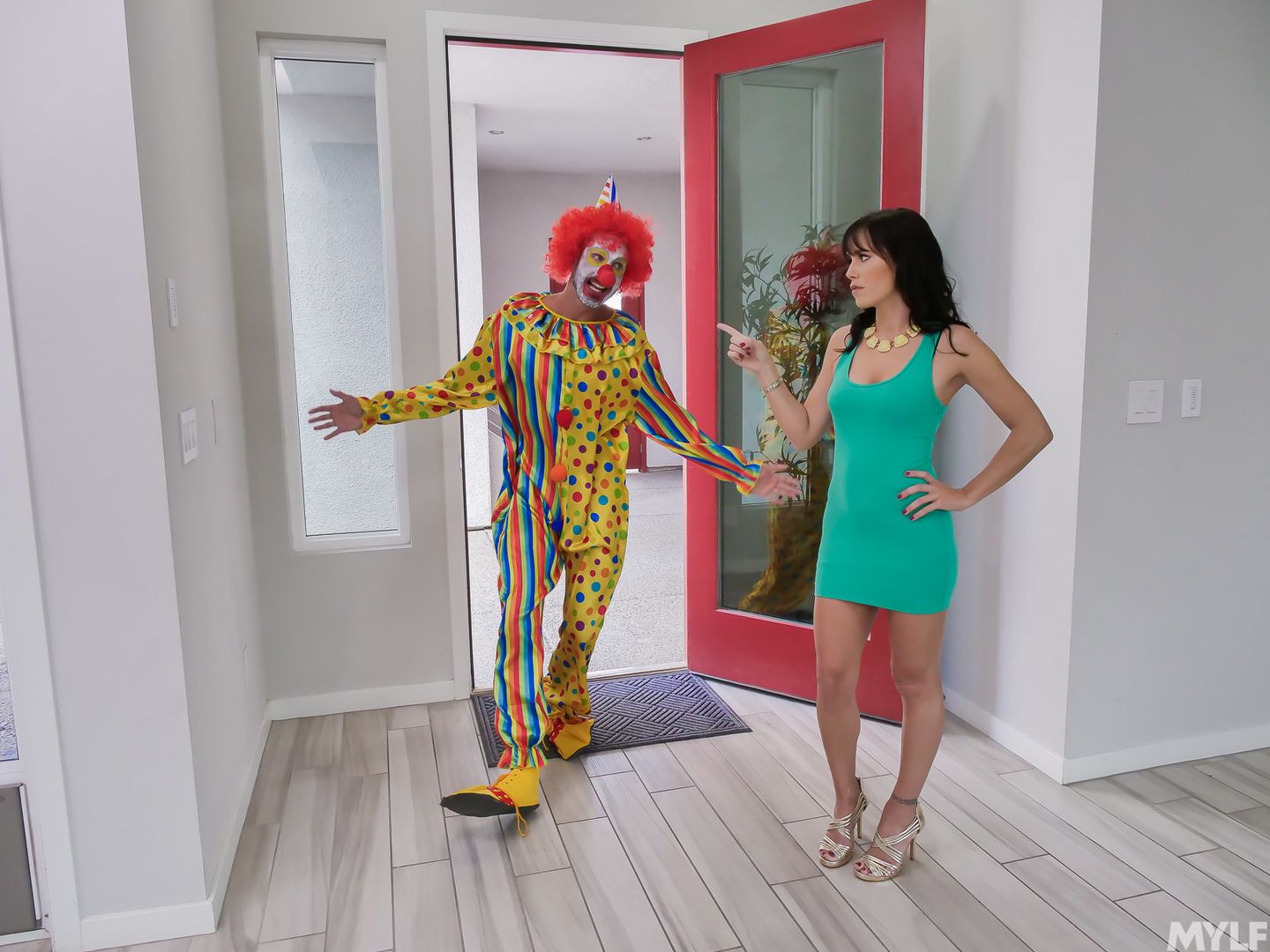 Horny Clown Dick Down