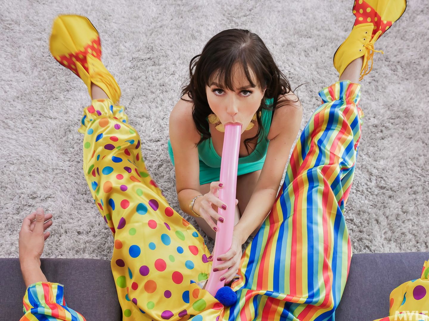 Horny Clown Dick Down