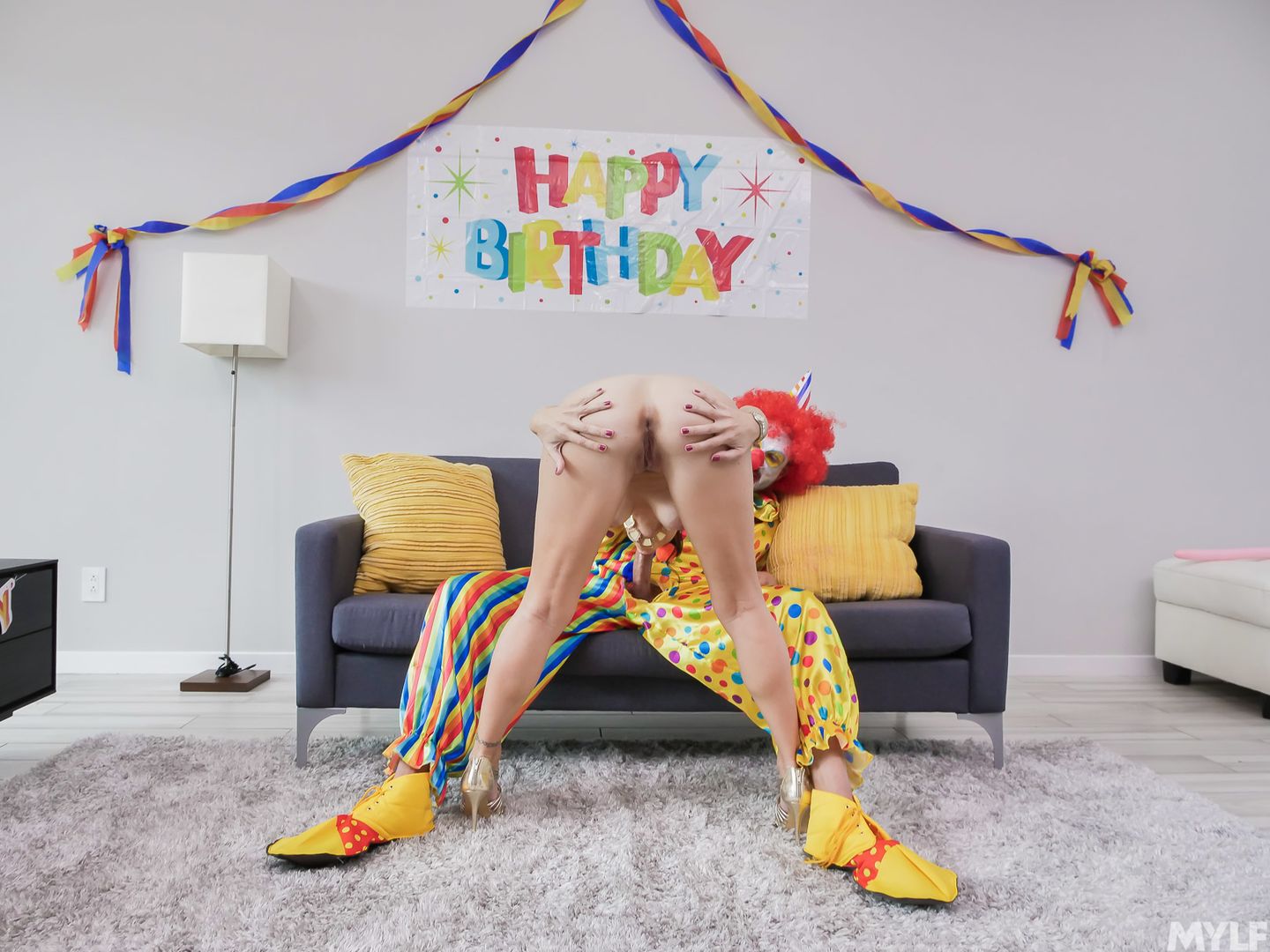 Horny Clown Dick Down