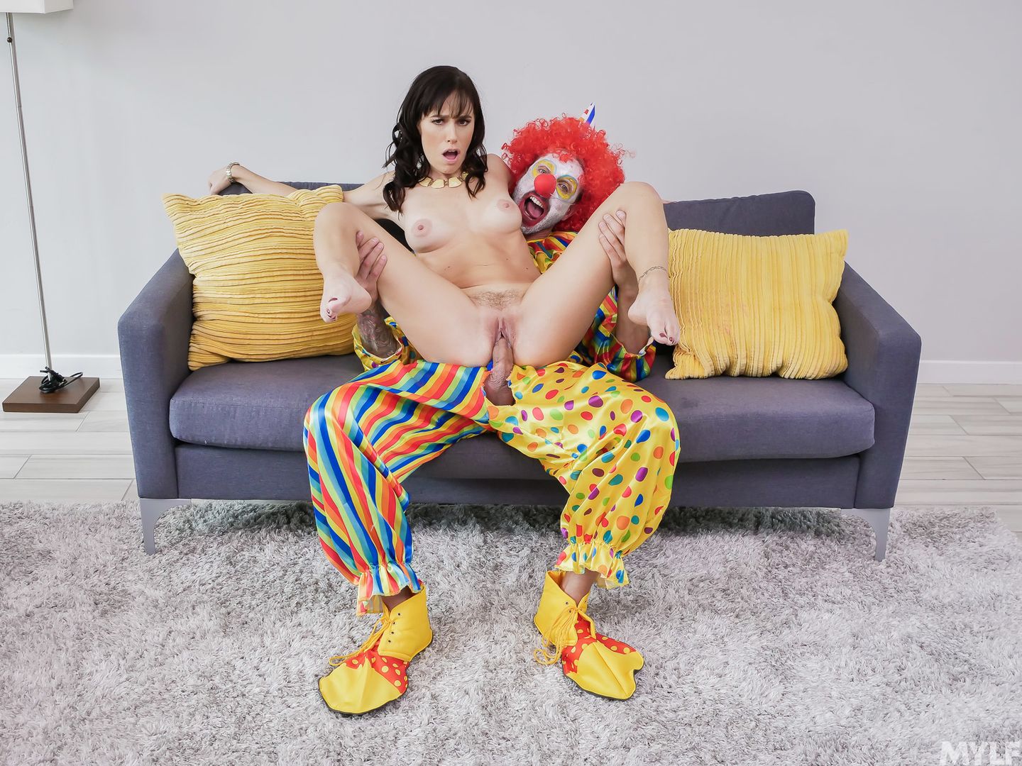 Horny Clown Dick Down