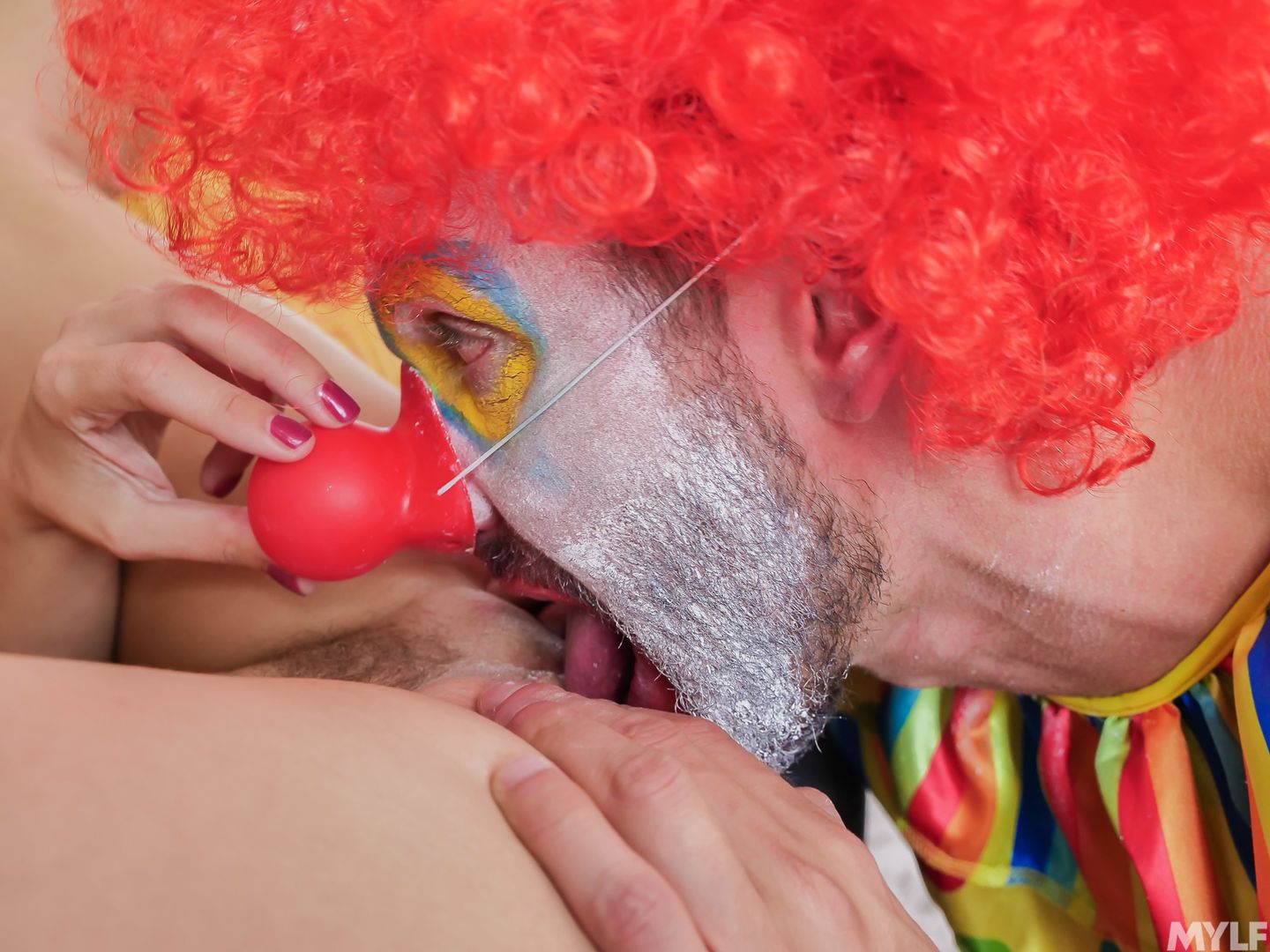 Horny Clown Dick Down