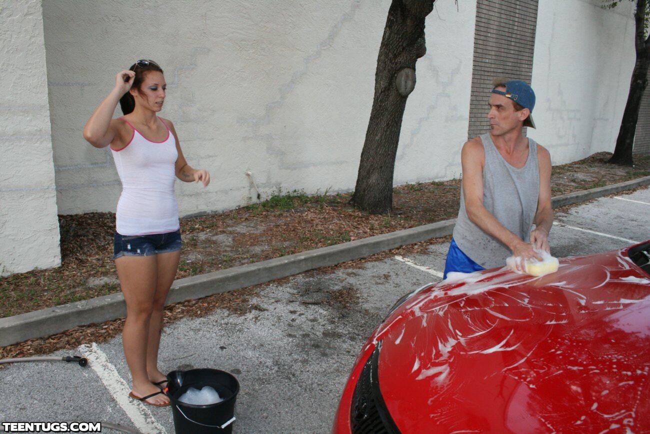 Ashley Storm Public Milking