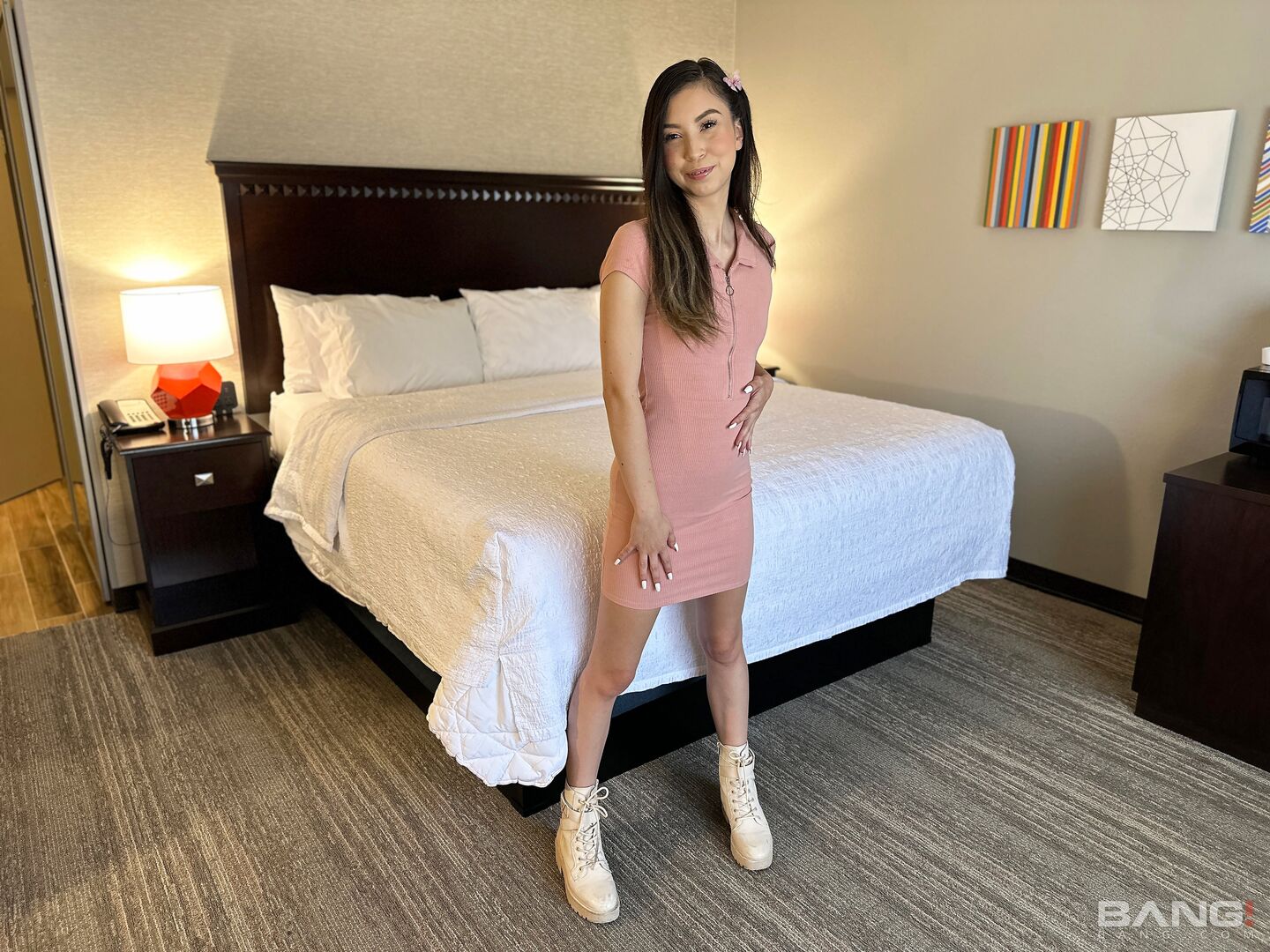 Asian Teen Amber Angel Gets A Creampie