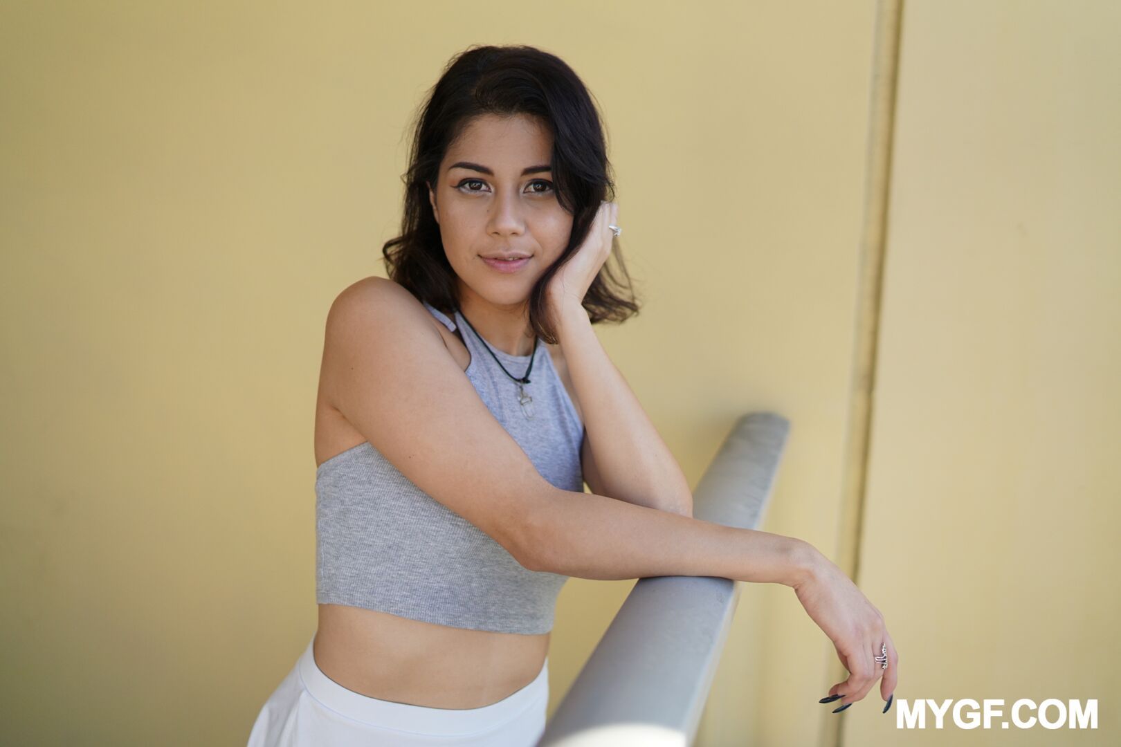 Brunette Teen Sucks And Fucks