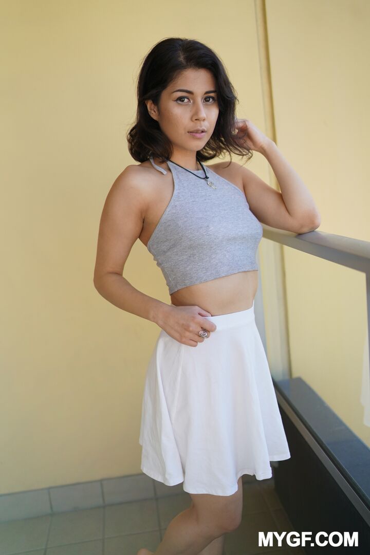Brunette Teen Sucks And Fucks