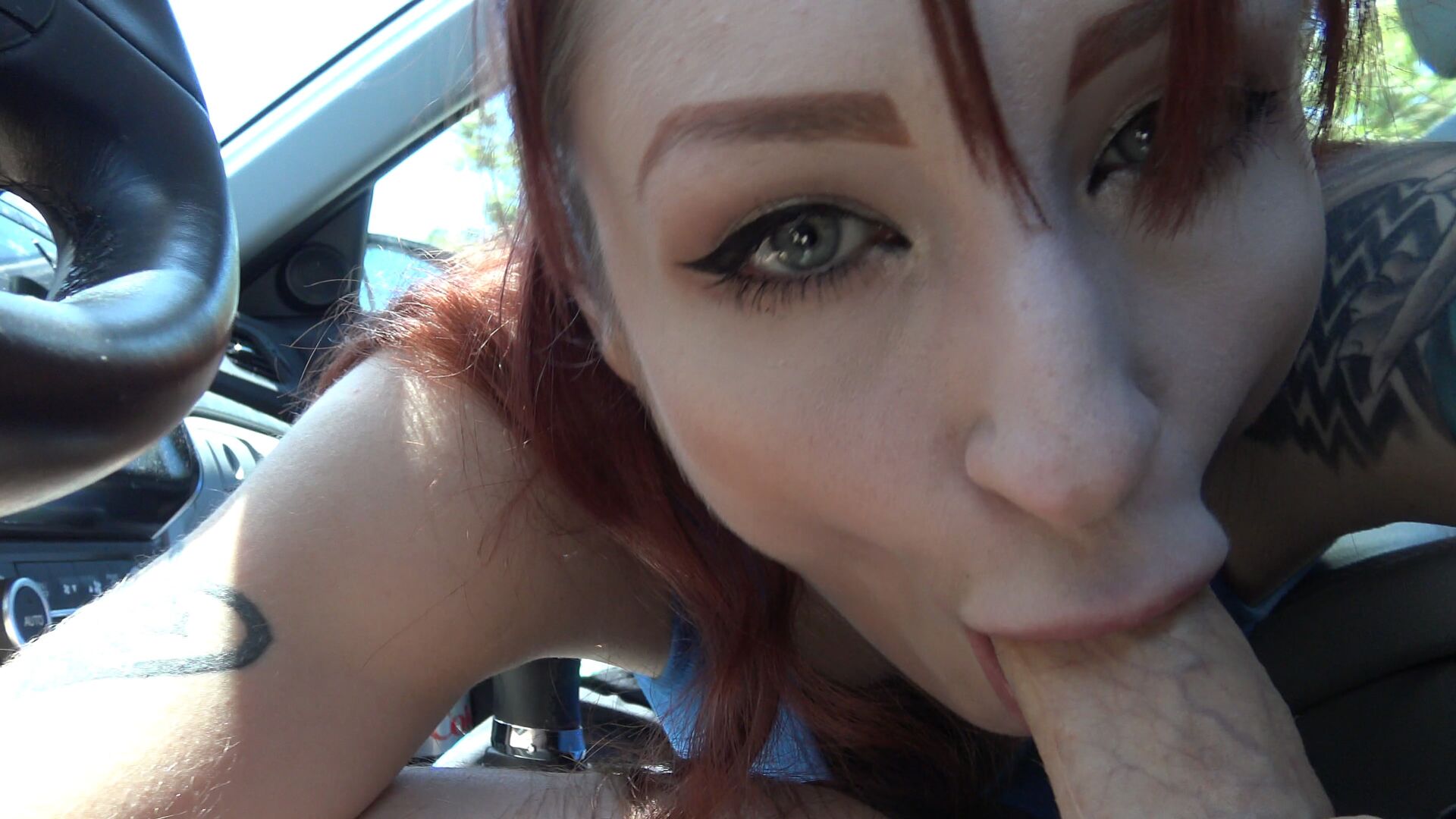 Road Head from a RedHead with Violet Monroe