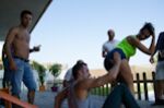 Backyard Double Penetration