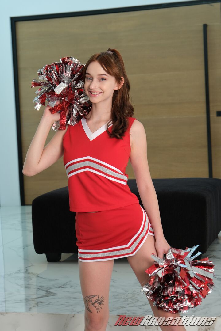 Freshman Cheerleader Melanie Marie Thanks Him For The Ride