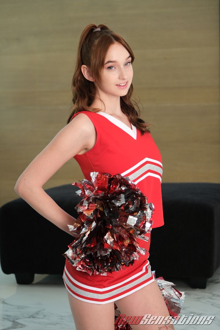 Freshman Cheerleader Melanie Marie Thanks Him For The Ride
