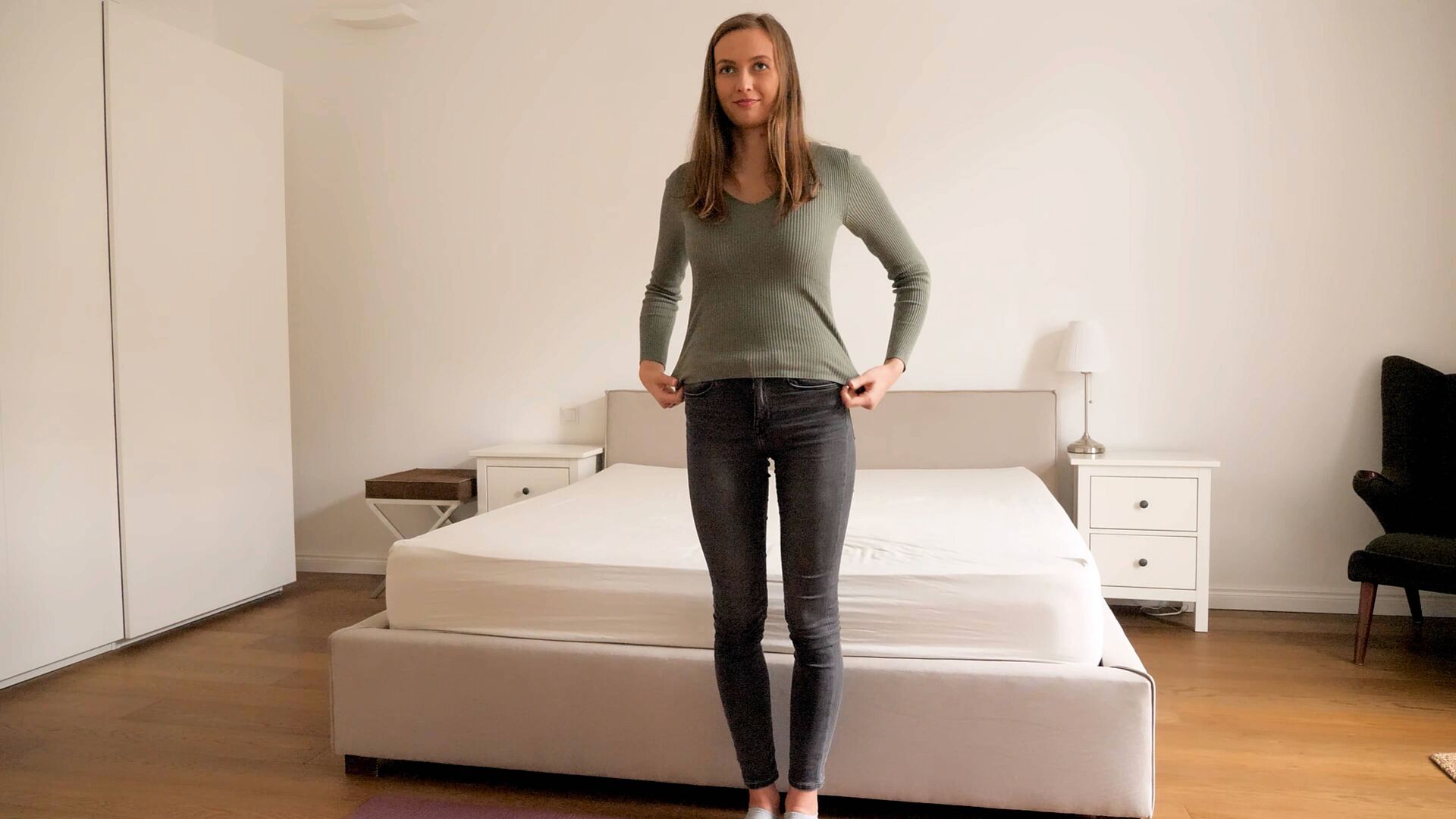 Casting 177cm Tall And Skinny Czech Teen Model